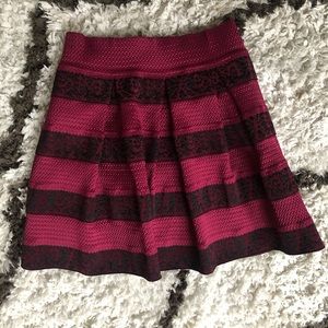 Structured party skirt from Francesca’s